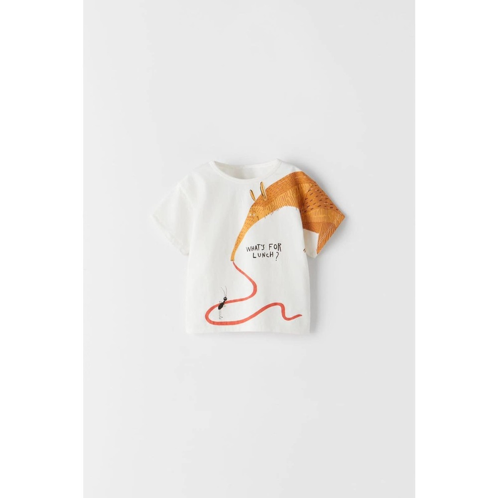 Zara 3/6M Anteater T-Shirt